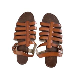 Brown tan sandals